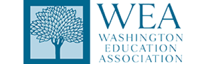 Washington Education Association Logo.